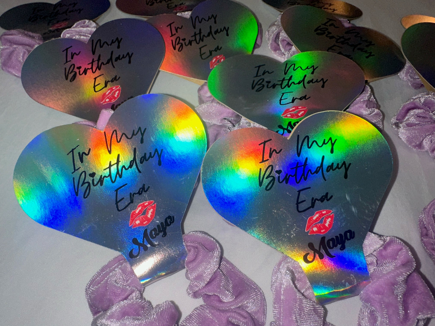 In My Birthday Era Party Favors, Hair Scrunchie Favors, Pastel Eras Party Favors, Taylor Birthday Party Goodie Bag Fillers for Girls