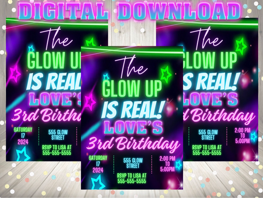 Glow Digital Invite