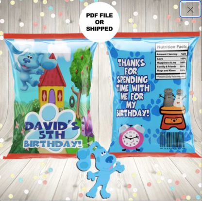 Custom Chip Bags (Any Theme)