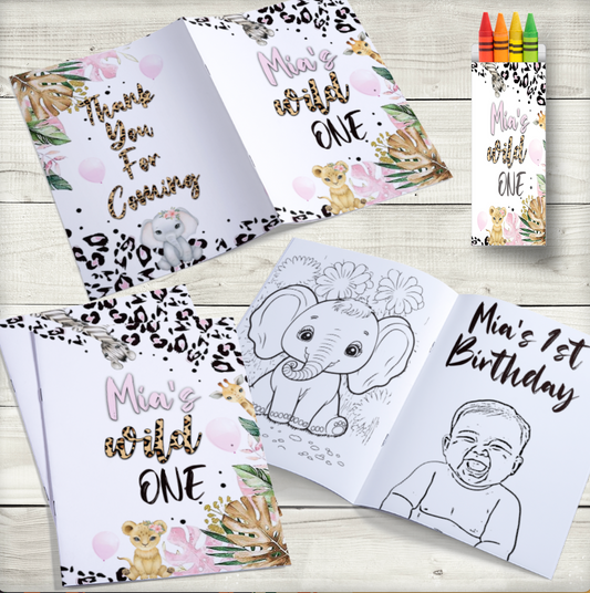 Wild One Coloring Books