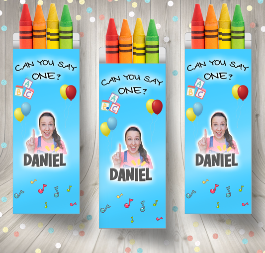 Ms Rachel Custom Crayon boxes