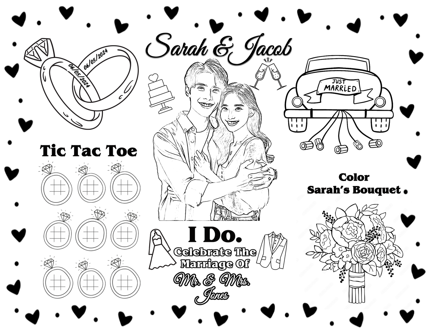Wedding Placemat